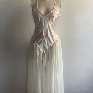 VTG 80’s Victoria Secret Nightgown